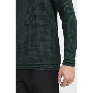 Pulôver de malha estruturada com colarinho redondo Casual Friday Karl image-6