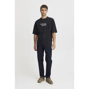 T-shirt com estampado e bolso no peito Casual Friday Tue image-1