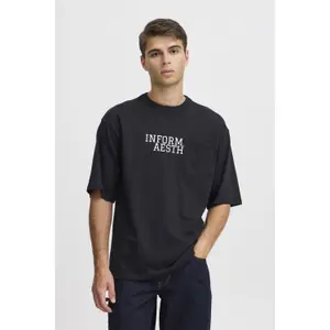 T-shirt com estampado e bolso no peito Casual Friday Tue image-2