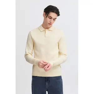 Long sleeve polo shirt Casual Friday Nolan image-1