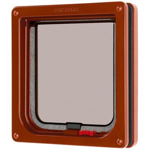 80857-chatiere-2-voies-kerbl-cat-mate-marron-beige-gris-192x200-mm