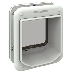 4-Wege-Katzenklappe mit Mikrochip kerbl Cat Mate image-1