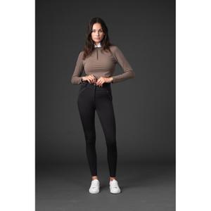 Pantaloni da equitazione full grip da donna Catago Vesta image-3