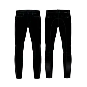 Pantaloni da equitazione con ginocchiere Catago Raven image-0