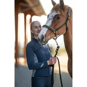 Cabestro de cuero para caballos Catago Novi 24.2 image-2