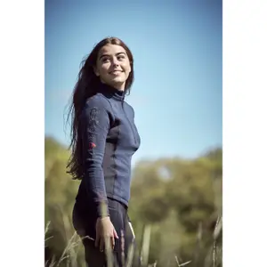 Camisola de equitação para rapariga Catago Arctic image-1