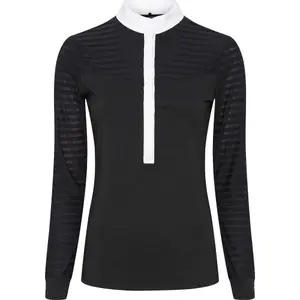 Damska koszulka jeździecka z długim rękawem Catago Paulina image-0