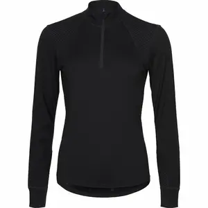 Women's 1/2 zip long sleeve jersey Catago Madeleine Merino