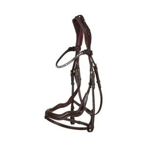 Cabeçadas de equitação Catago Sienna jumping image-0