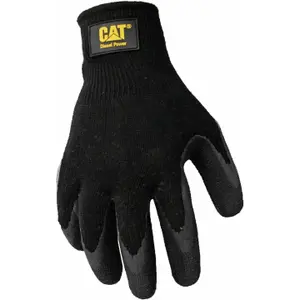 Textured latex glove Caterpillar image-0