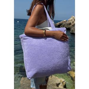 Women's Tote Bag in Sponge Caussün image-1