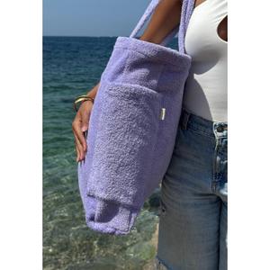 Women's Tote Bag in Sponge Caussün image-2