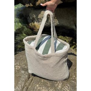 Women's Tote Bag in Sponge Caussün