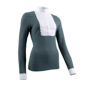 Polo de compétition équitation femme Cavalleria Toscana Sequins image-1