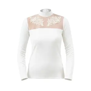 Women's long sleeve riding polo shirt Cavalliera Eternity image-1