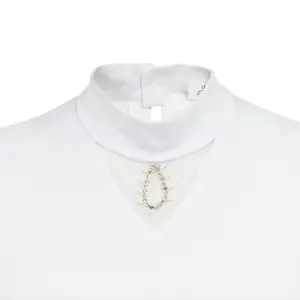 Women's competition polo shirt Cavalliera Crystal Drop image-2