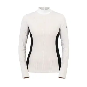 Women's long sleeve competition riding polo Cavalliera Elegant Stripe image-1