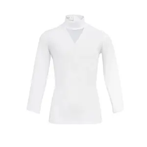 Girl's long-sleeved riding polo shirt Cavalliera Crystal Drop image-2