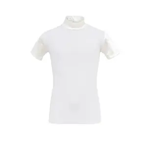 Riding polo shirt for girls Cavalliera Gilded image-2