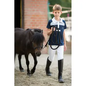 Polo de concours équestre enfant Cavalliera Mosaic Kids image-1