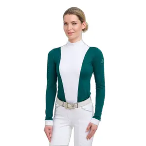 Polo de equitación de manga larga para mujer Cavalliera Queen image-0