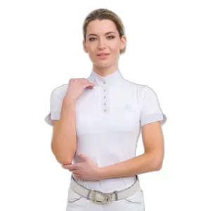 Reitturnier-Polo Damen Cavalliera Polka Dots image-0