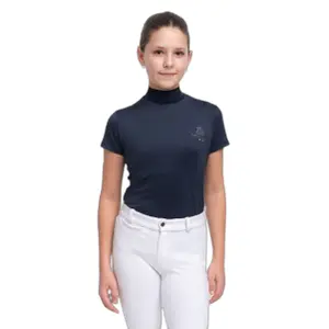Girls' technical polo shirt Cavalliera Serene image-1
