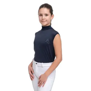 Pólo técnico sem mangas para raparigas Cavalliera Serene image-2