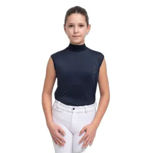 Pólo técnico sem mangas para raparigas Cavalliera Serene image-0