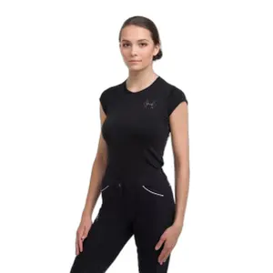 T-Shirt Baumwolle Frau Cavalliera Bit image-0