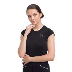 T-Shirt Baumwolle Frau Cavalliera Bit image-2