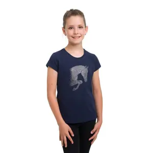 Katoenen meisjes-T-shirt Cavalliera Jumping Star image-1