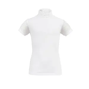 Wedstrijdpolo voor meisjes Cavalliera Luxe image-0