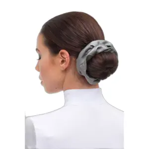 Escrunchie de pão doce de gravata para mulheres Cavalliera Bun image-0