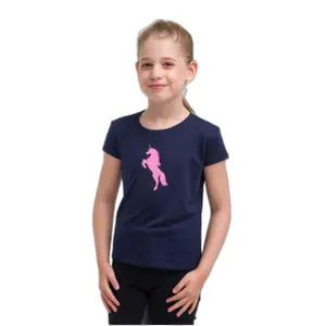 T-shirt équitation fille Cavalliera Just Pink image-0