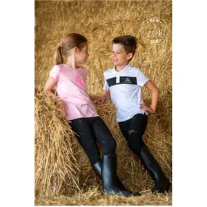 T-shirt équitation fille Cavalliera Just Pink image-1