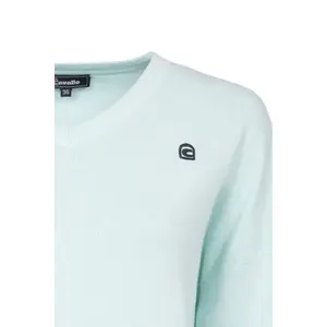 Suéter de cuello en V para mujer Cavallo Briny image-3