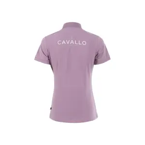 Polo d'équitation coton femme Cavallo image-1