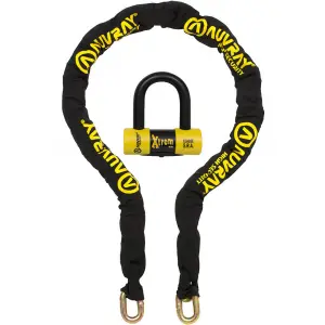 caxtr170auv-xtrem-kettenschloss-set-auvray-schwarz-gelb-13-5-mm-x-16-mm