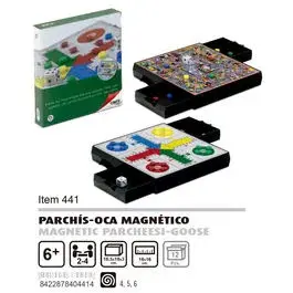 Herní set magnetické žabky parcheesi Cayro image-1