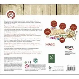 Giochi da tavolo versione in legno del gioco del bingo Cayro image-3