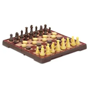 Magnetic chess and checkers game Cayro image-1