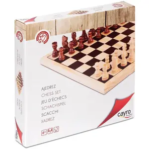 Wooden chess sets Cayro image-0