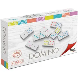 Wooden pastel dominoes board games Cayro image-0