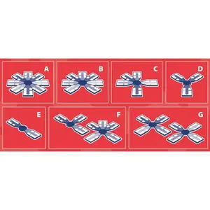 Parchisi modular board games for up to 8 players Cayro image-2