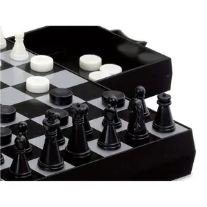 Chess and checkers with magnetic backgammon Cayro image-2