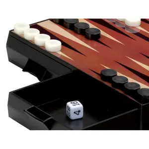 Chess and checkers with magnetic backgammon Cayro image-3