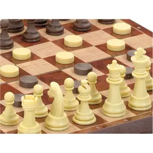 Magnetic chess and checkers game Cayro image-2