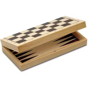 Wooden chess and backgammon sets Cayro image-3