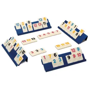 Rummi clasic board games in metal box Cayro image-2